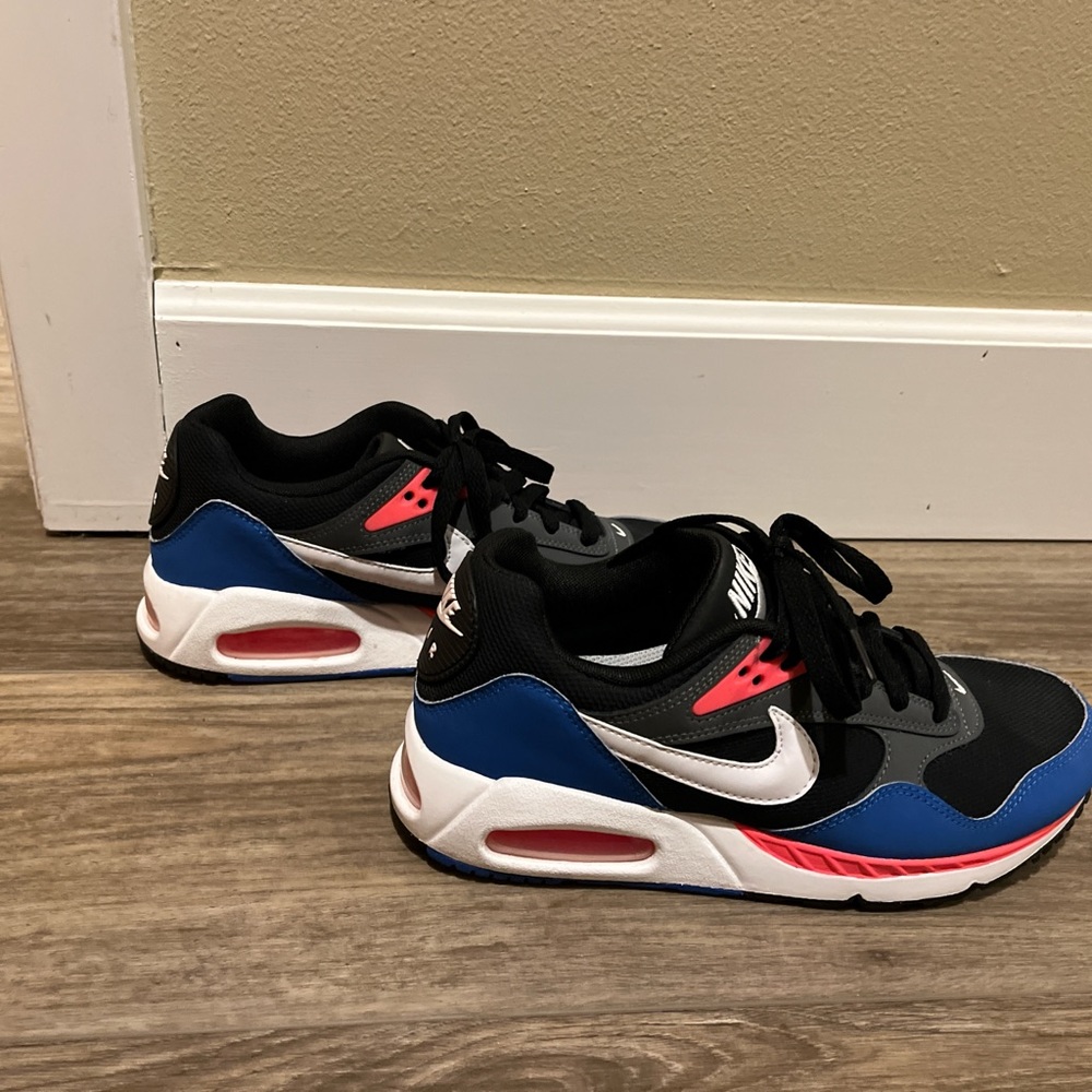 Nike Blue and Pink Sneakers with Sporty Design